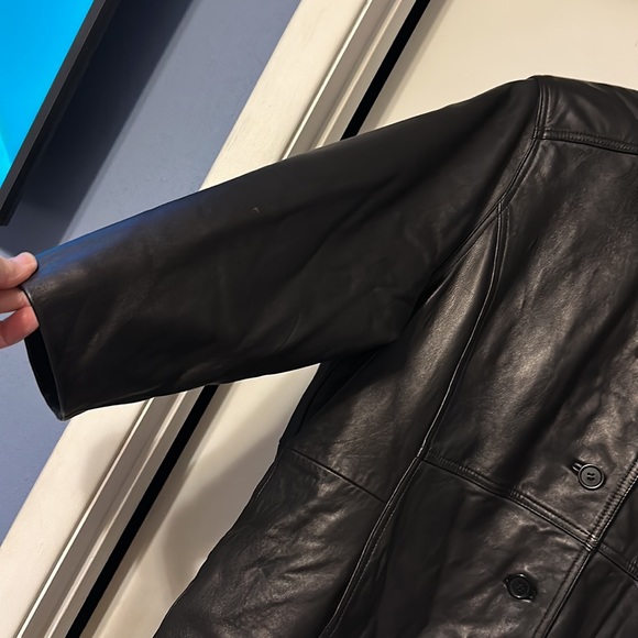 Excelled Genuine Leather Black Jacket EUC 3X - Picture 5 of 9